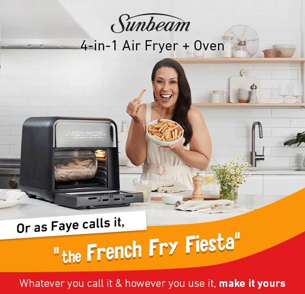 Sunbeam's Versatile Kitchen Appliance Range Grills, Frypans, Air