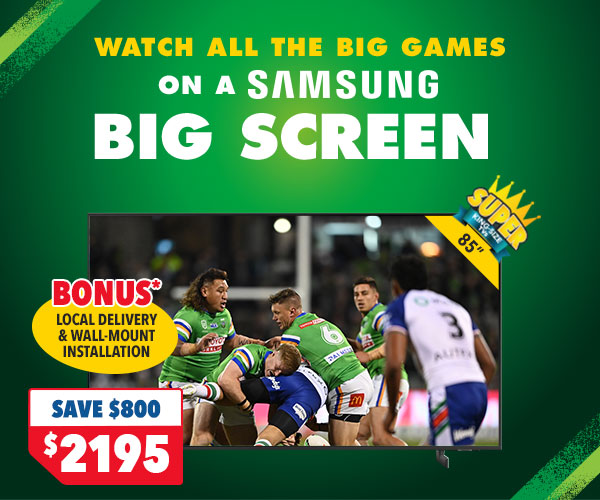 Big Savings on Samsung TVs & Soundbars Create the ultimate Footy