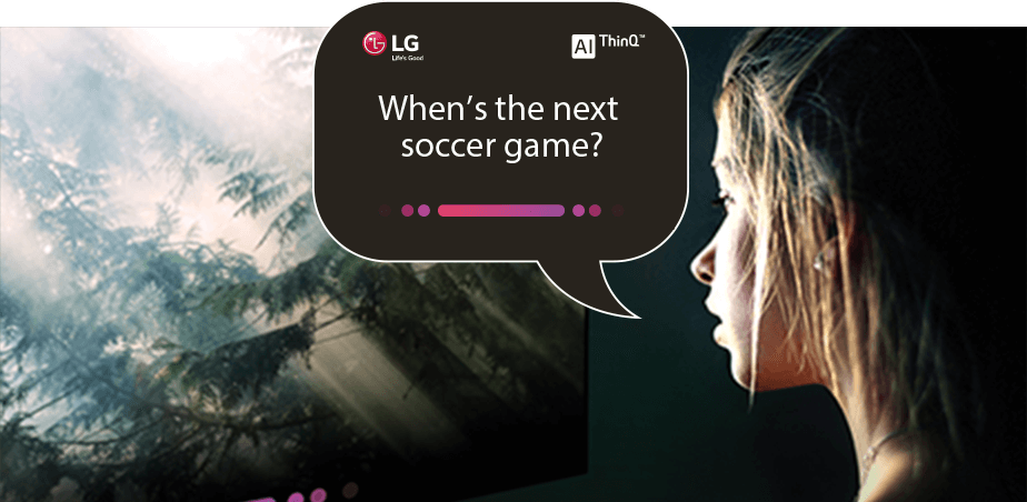 Voice activated TV