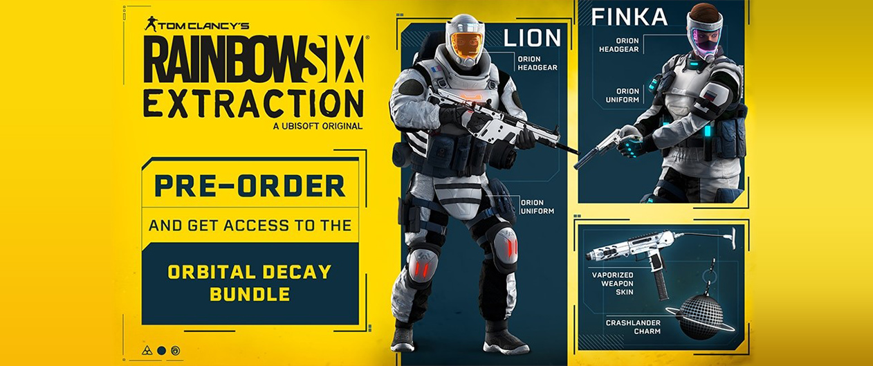 rainbow six extraction pre order bonus