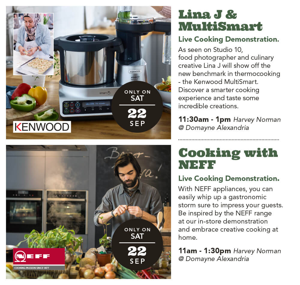 84 O Riordan Street Event Harvey Norman Australia