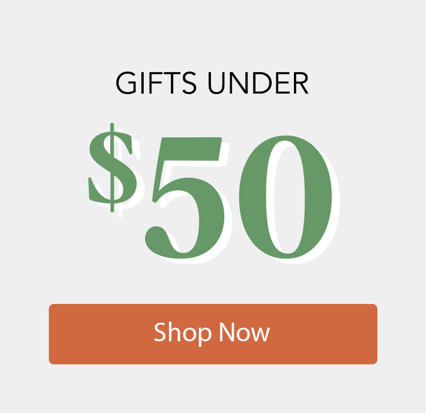 [Gifts Under $50]